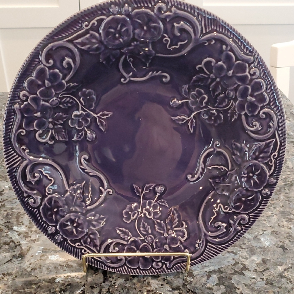 Bordello Pinhero Morning Glory Floral Pattern Soup Bowl